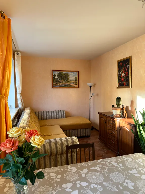 Большая однушка в центре города с отдельной спальней