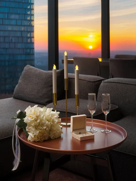 Самый стильный апартамент на 79 этаже с караоке! 20 тыс песен