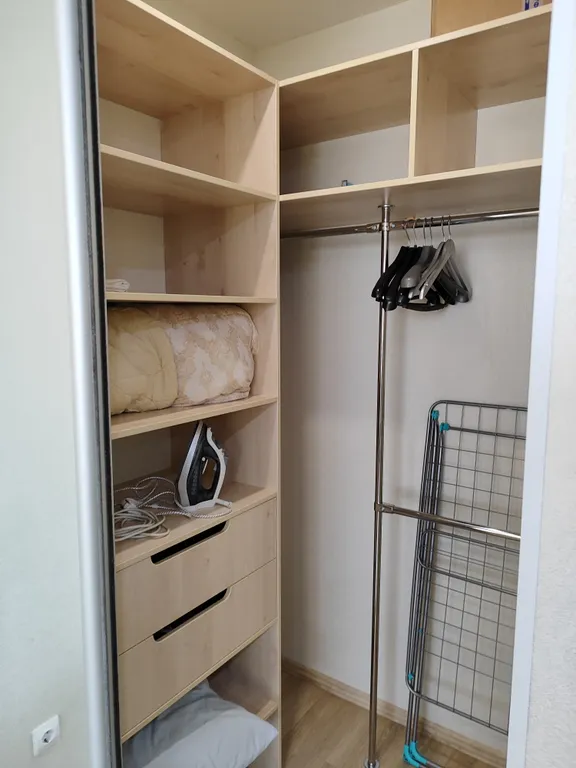 Уютная студия с видом на город