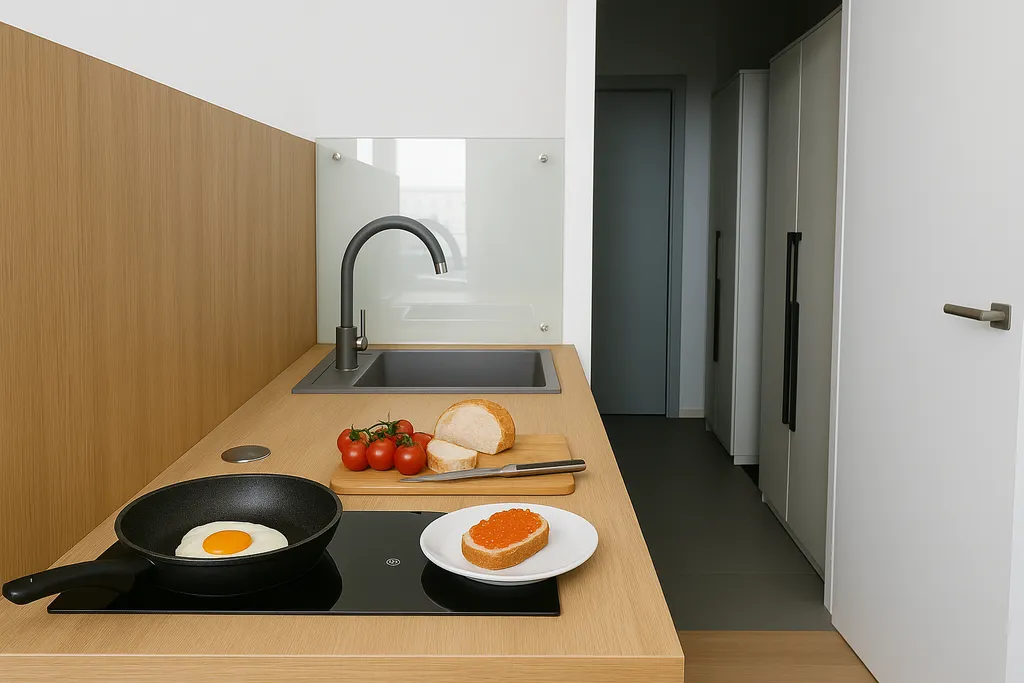 Уютная студия Мечтать у жд вокзала, метро, близко к центру с парковкой