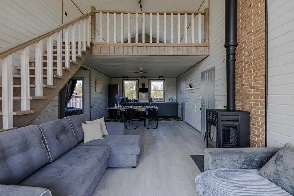 Дом шале с сауной