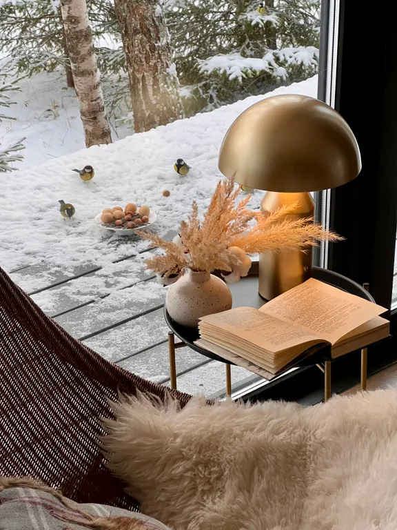 Скандинавский дом на лесном участке