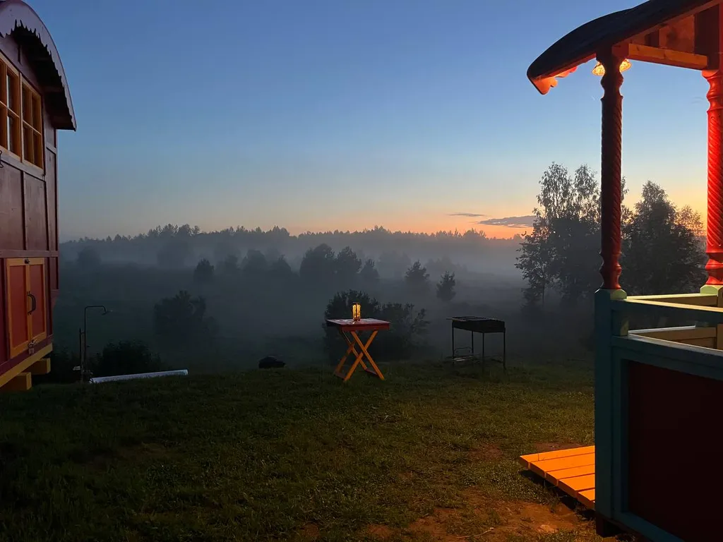 Уникальный арендный объект Кибитка на холме