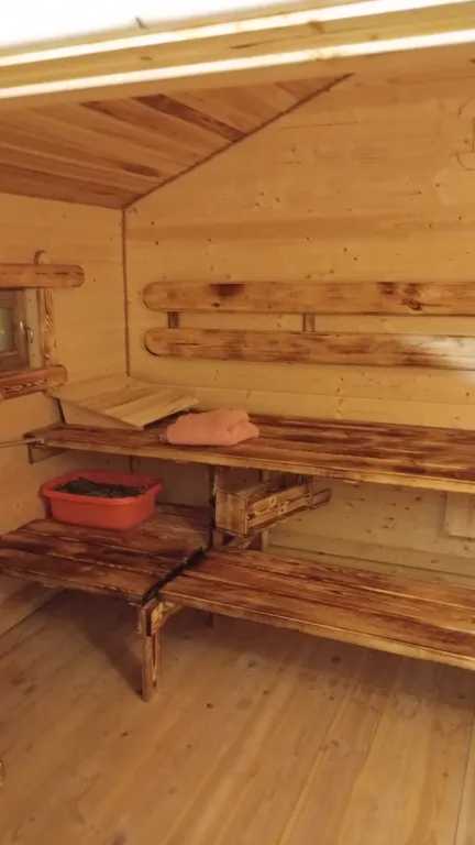 Коттедж Дом с русской баней Valent tiny для праздника или релакса — Подолино