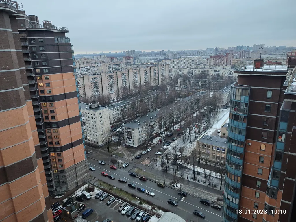 Уютная современная квартира с прекрасным видом на город
