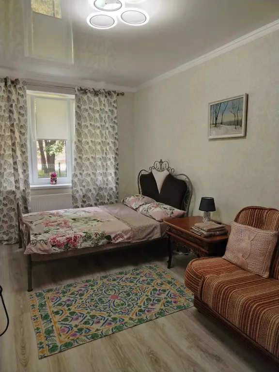 Квартира Уютная квартира на первом этаже в новом доме рядом с Южным парком — Калининград