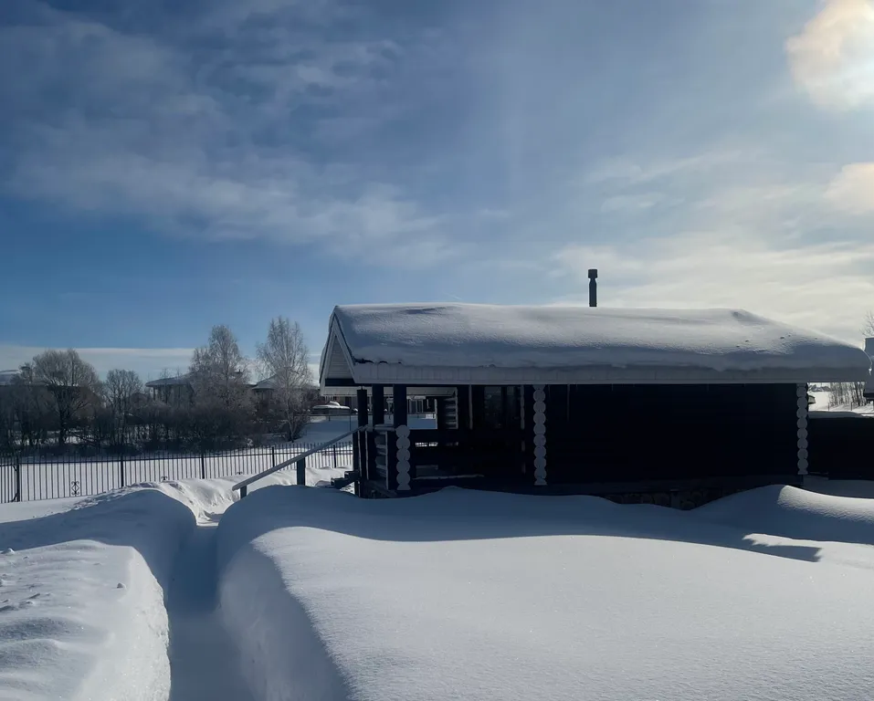 Коттедж Домик-баня на берегу речки — Духанино