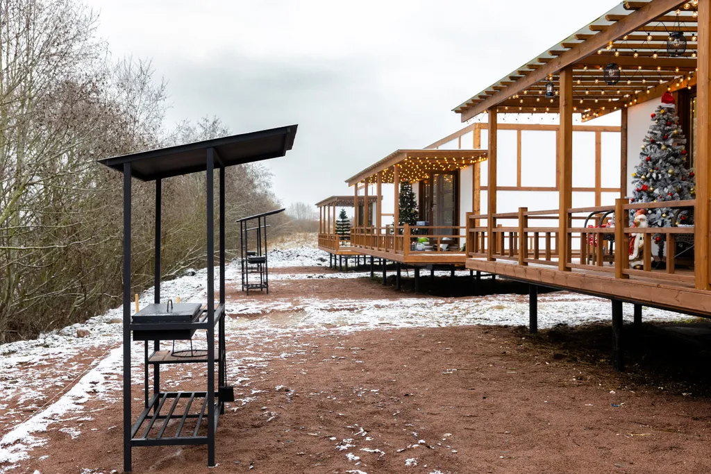 Коттедж Уютный стильный дом в стиле Джапанди — Аннино