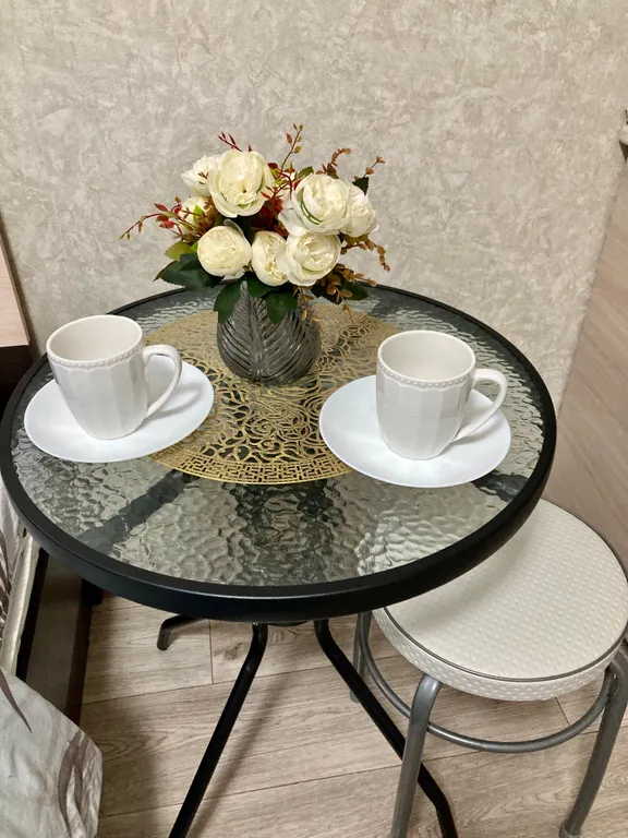 Уютная студия с широкой кроватью