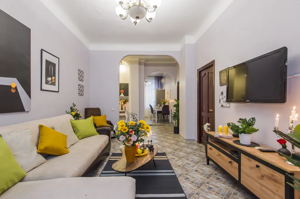 Квартира Потрясающая 4-комнатная квартира у Кремля — Москва