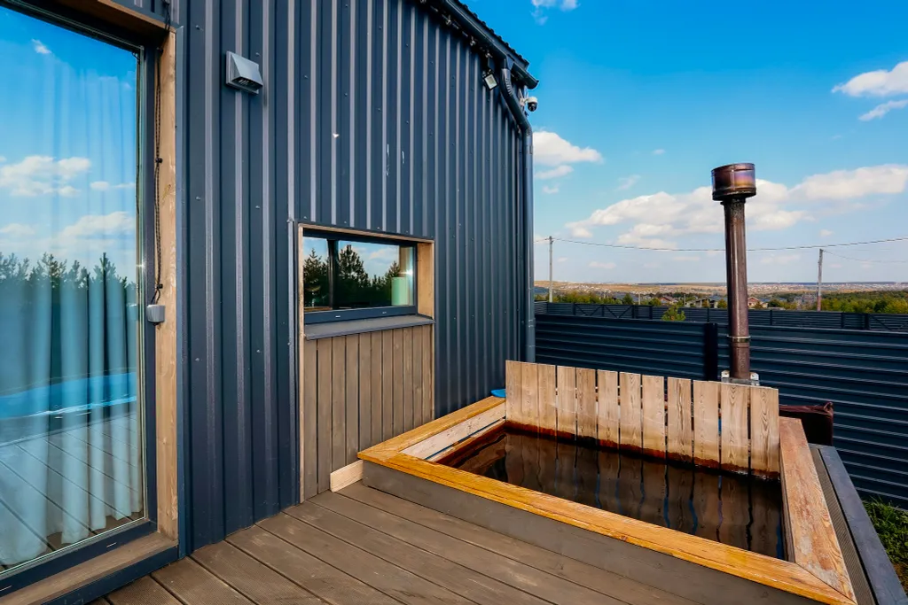 Уютно Ижевск. Барн-Хаус возле горнолыжного курорта Чекерил