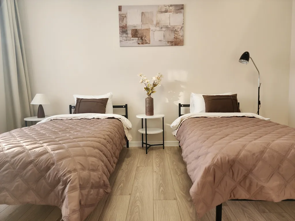 Просторная семейная квартира рядом с аэропортом