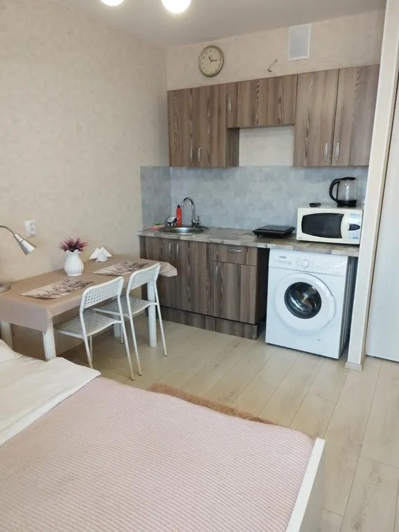 Студия на 16 этаже с большой лоджией