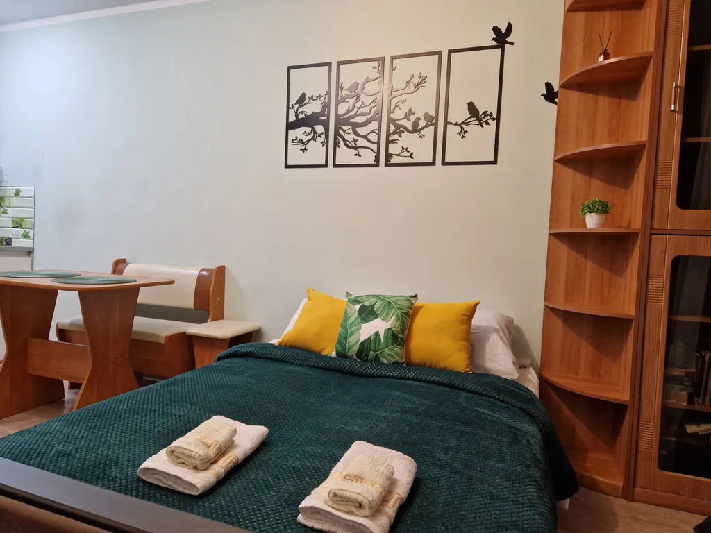 Квартира Уютная квартира-студия в тихом районе города — Лобня