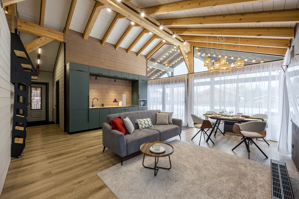 Дом с купелью и сауной