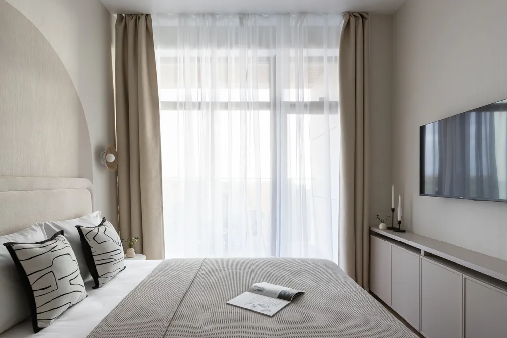 Уютная студия у моря с видом на залив 809