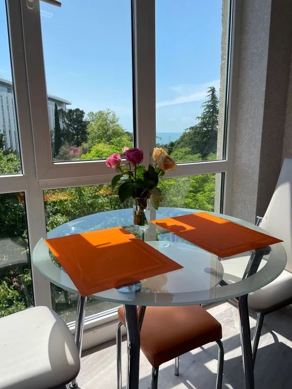 Квартира Квартира Уютная студия с видом на море — Адлер