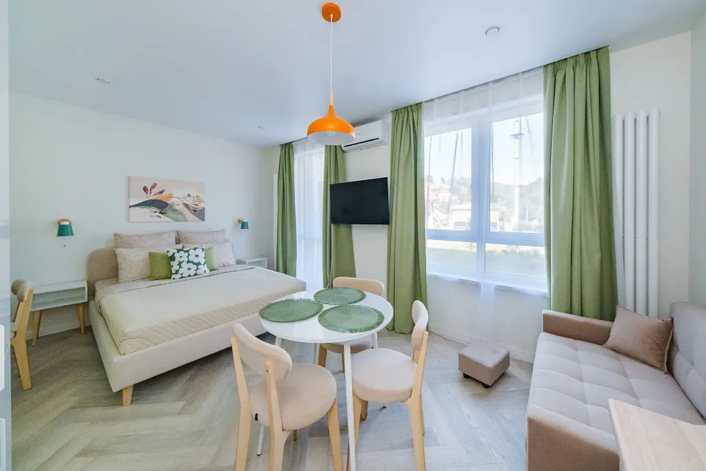 Квартира Квартира Уютная студия в сердце Кудепсты ждет своих гостей! — Адлер