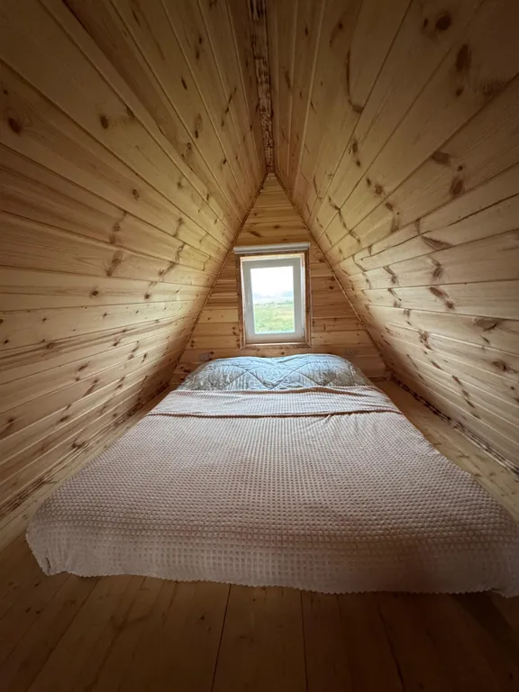 Домик А-Фрейм в деревне