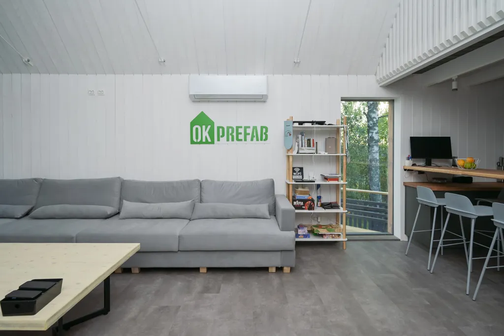 Барнхаус Макс Юбаба с большой террасой, высокими потолками