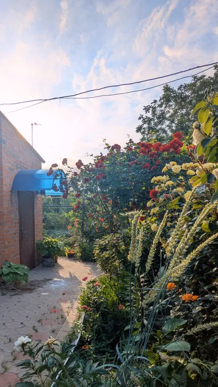 Большой уютный дом с камином и зоной для посиделок во дворе