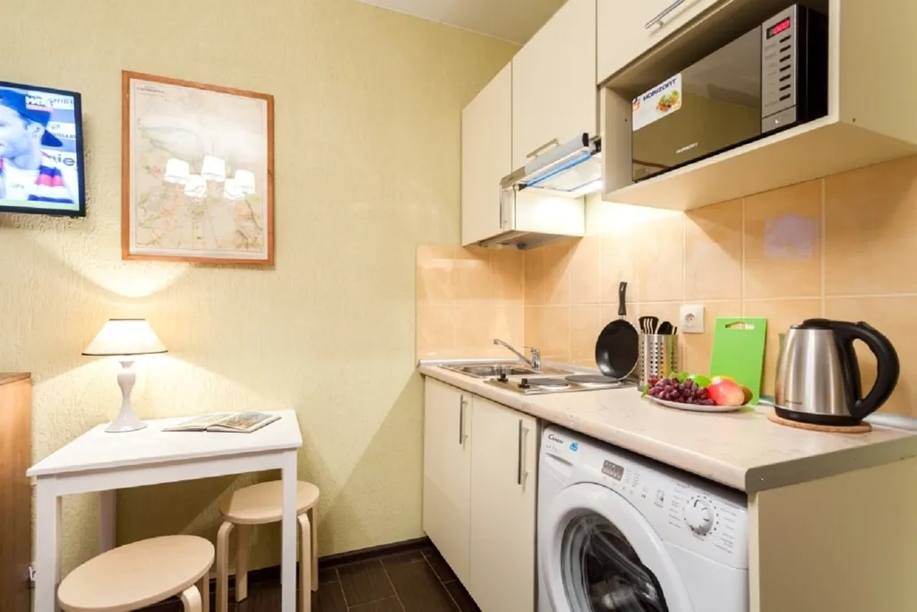 Квартира Квартира Двухместная студия у Технологического института — Санкт-Петербург