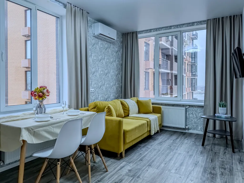 Уютная евроквартира в элитном ЖК Сердце Каспия в самом центре города