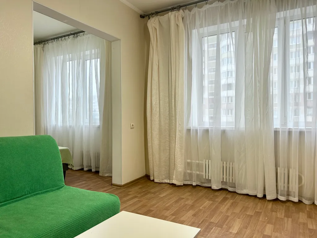 1-к квартира, 5 остановок до центра на автобусе