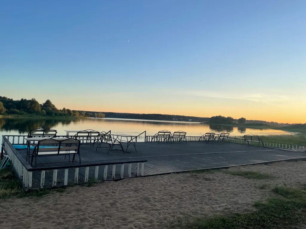 Дом с баней на Рузском водохранилище