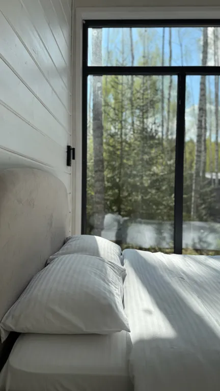 Коттедж Панорамный дом в окружении леса с сауной и чаном — Семеновское