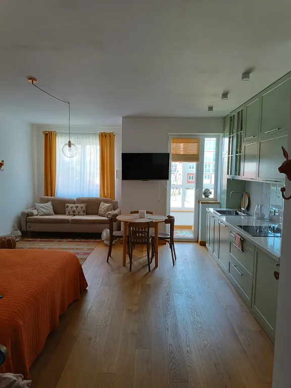 Квартира в 7 минутах ходьбы от лучшей части пляжа — аренда посуточно в Зеленоградск