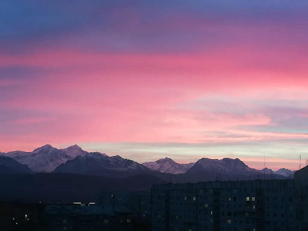 Квартира с шикарным видом на горы