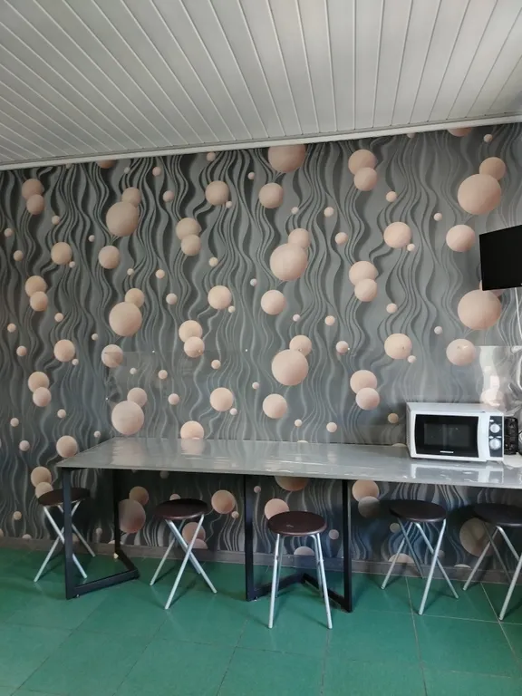 Комната вид на горы