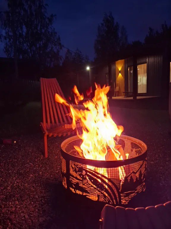 Scandic house с русской баней в 30 минутах от города