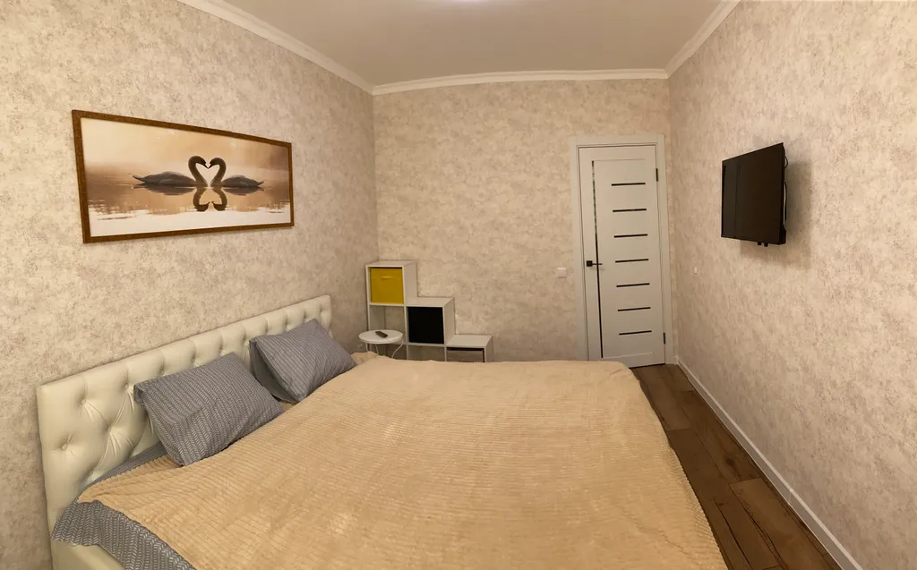 Квартира Квартира Новая уютная евродвушка — Сапроново