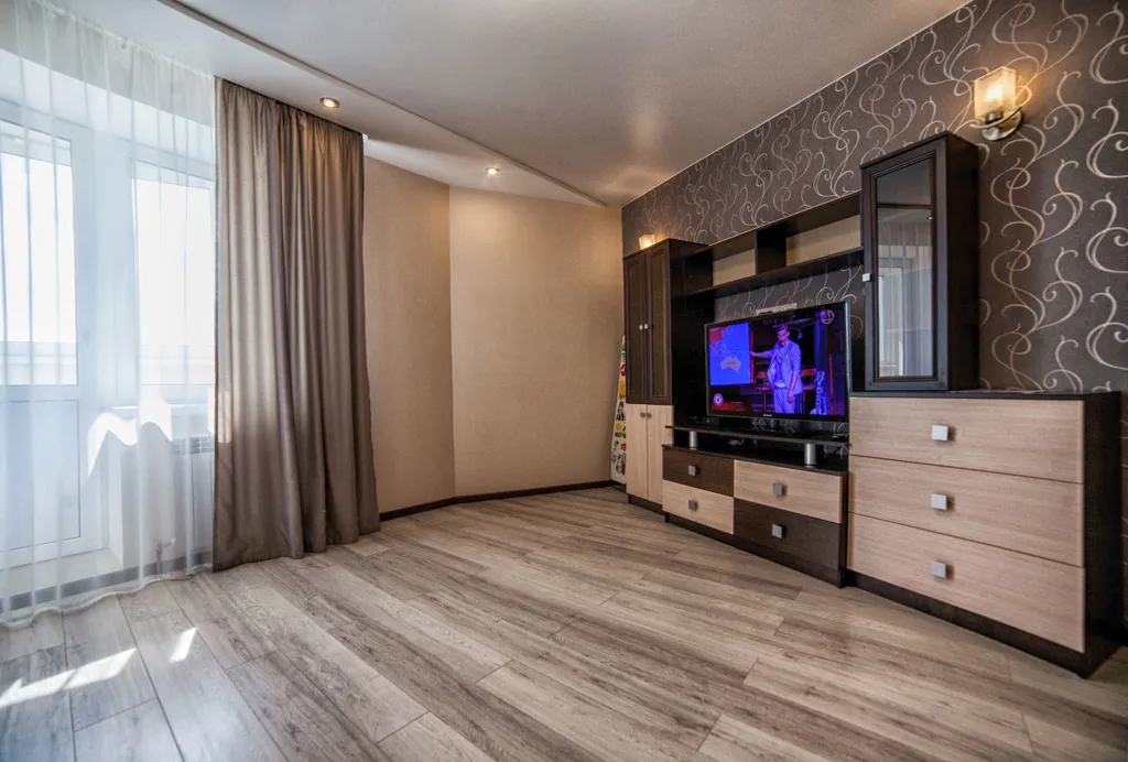 Шикарная квартира с видом на город и парковкой