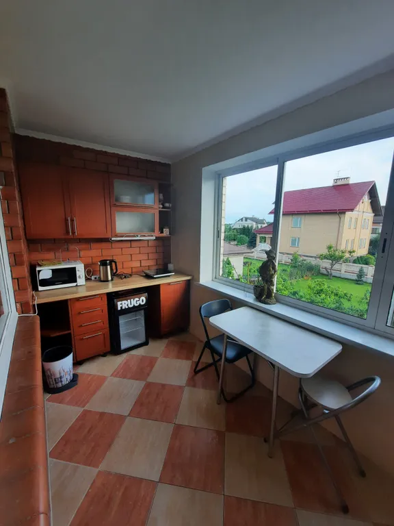 Улучшенный номер с собственной кухней, лоджией