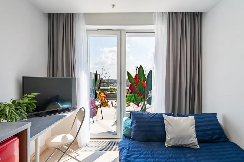 Апартаменты с личной террасой около Острова мечты