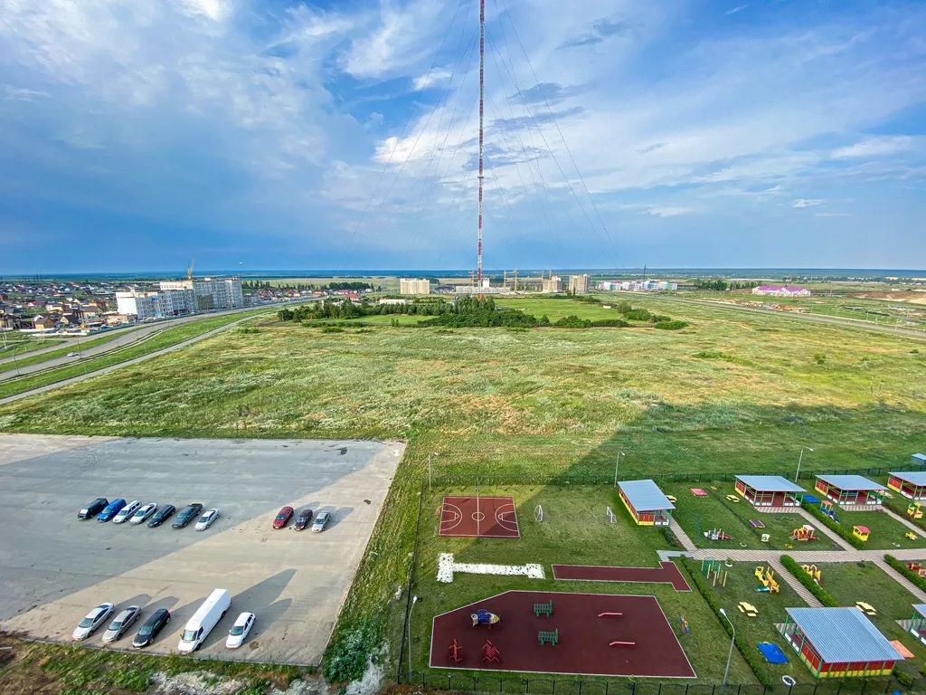 Отличная студия с шикарным видом из окна