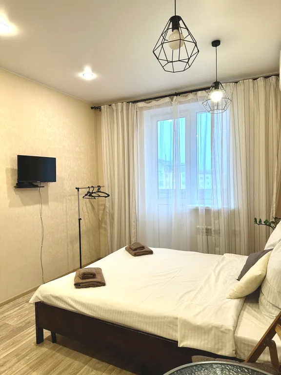 Стильная студия на двоих с магазином Пятерочка в этом же доме