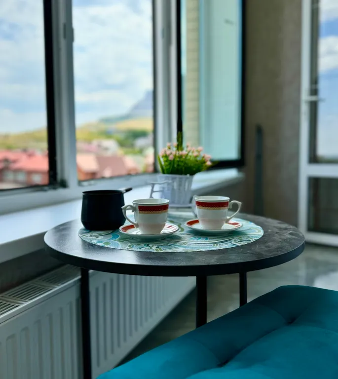 Квартира с прекрасным видом из окон, аэропорт в 5 минутах