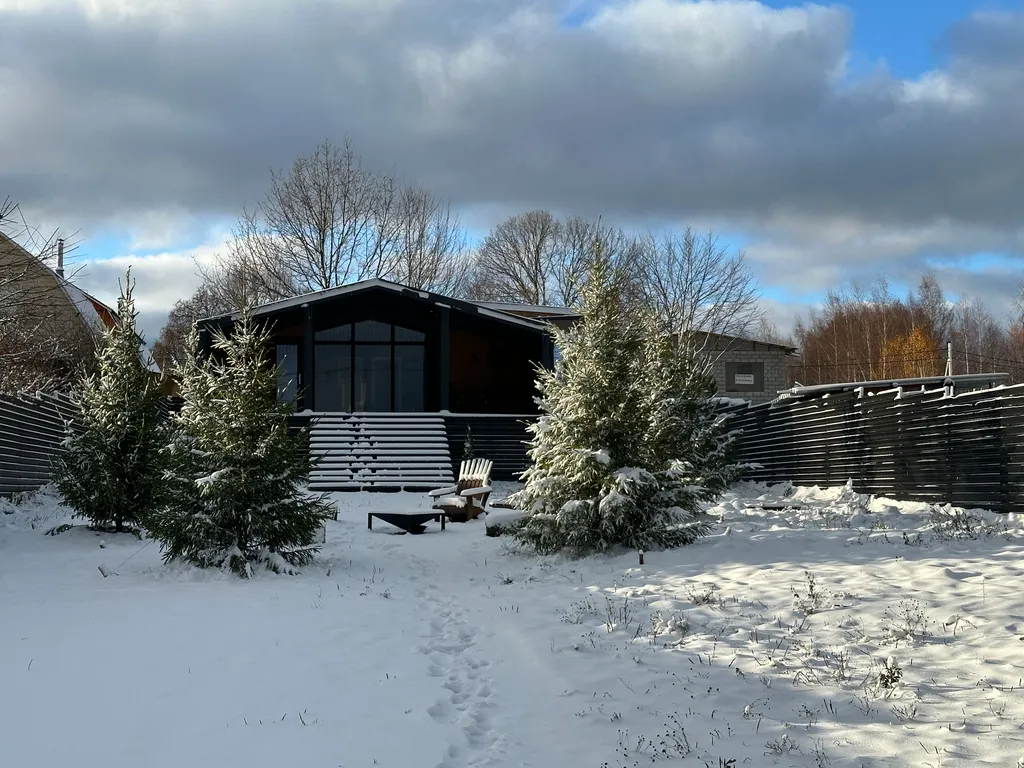 Дом Эльк - уютный коттедж с сауной на отдельном участке