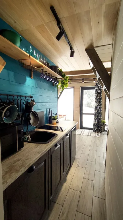 Дом Лофт с видом на горы