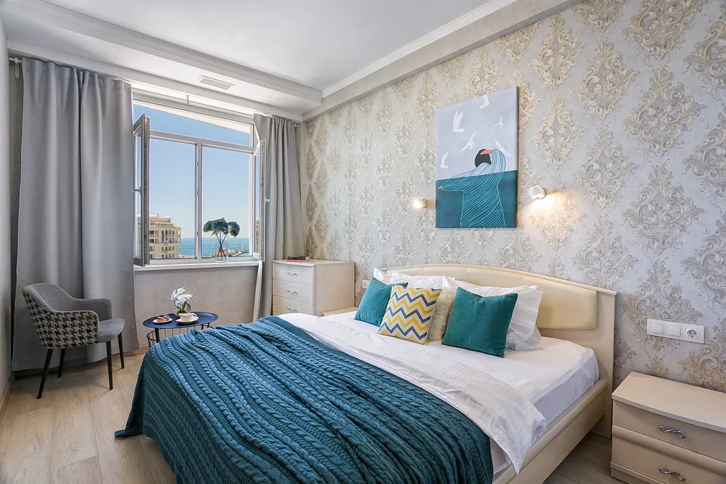 В самом центре с видом на море