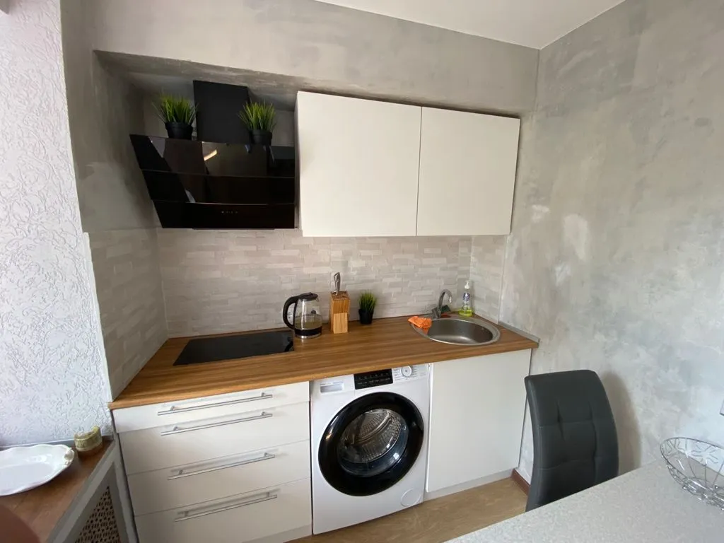 Уютная квартира с видом на горы, для отдыха и удаленной работы.