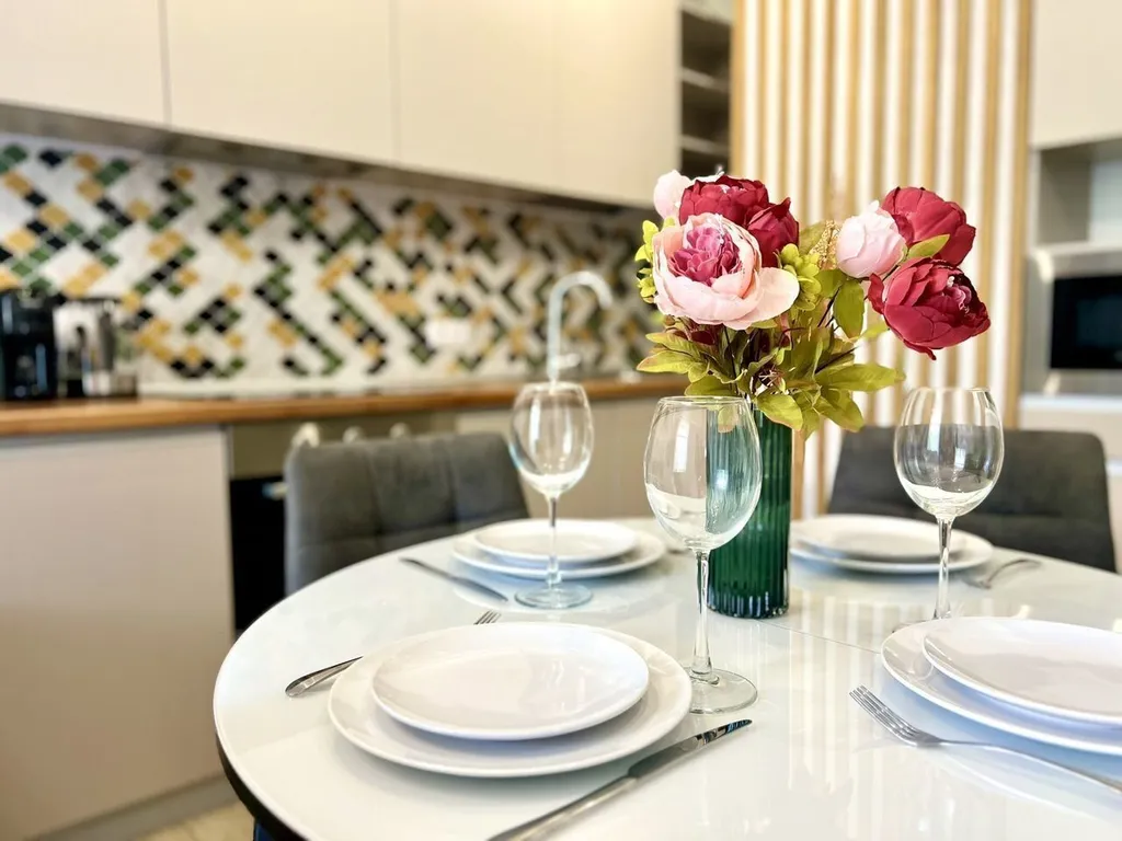 Уютная квартира с видом на горы в ЖК Шато Лувр в пгт Гурзуф