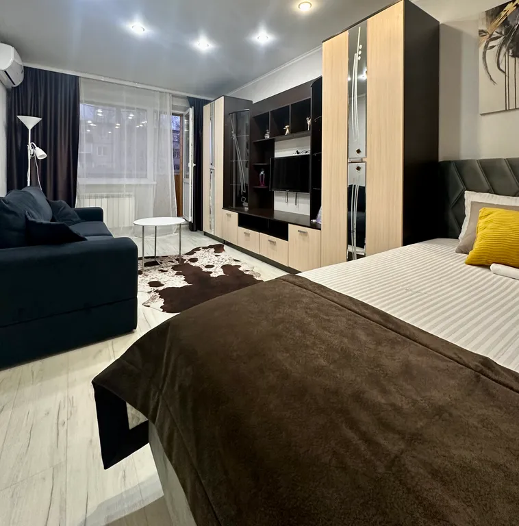 Комфортная квартира у жд вокзала с ремонтом