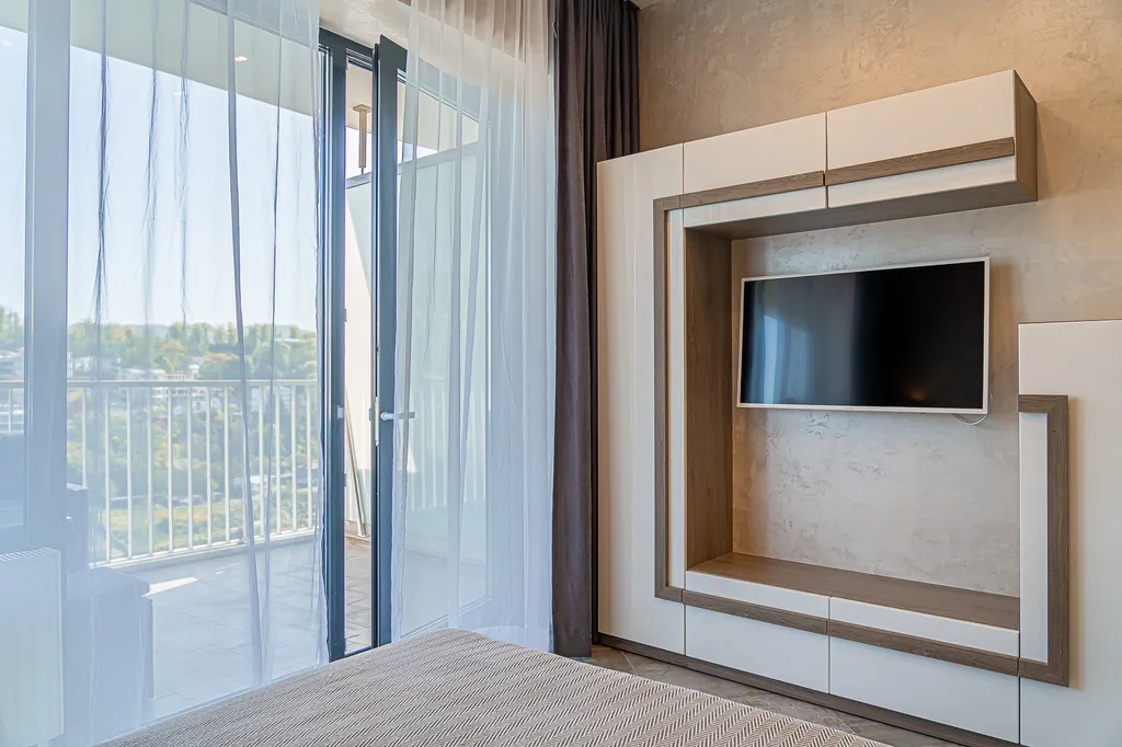 Апартамент с шикарным видом на горы и город