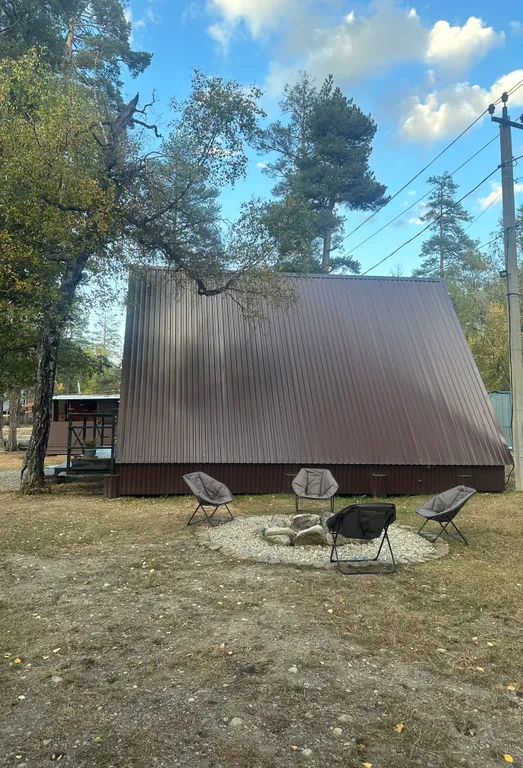 Коттедж Афрейм с видом на горы — Архыз