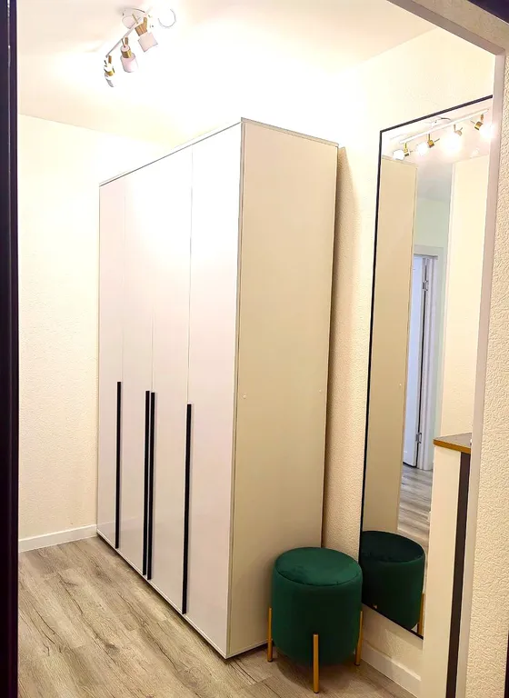 Современная красивая 1-комнатная квартира